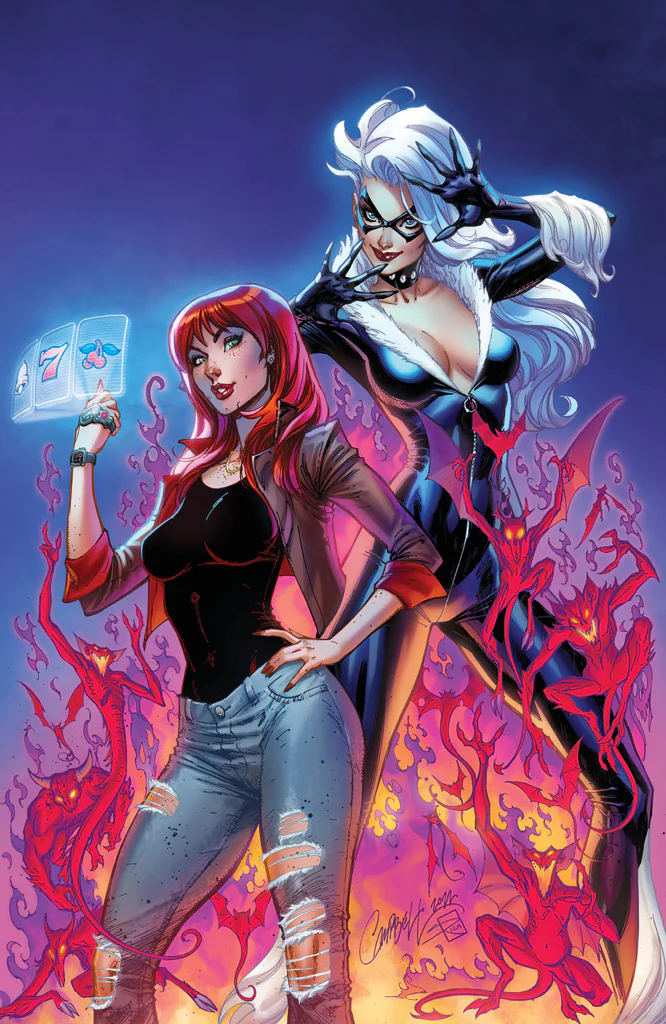 Mary Jane and Black Cat #1 "Dark Web" JSC Artist EXCLUSIVE (2022) - Image 6